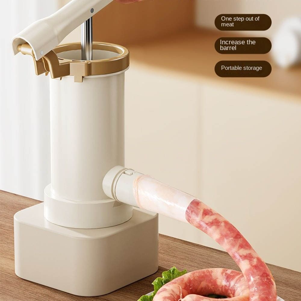 Homemade Manual Sausage Stuffe - Heavy Equipment Grinder recensione e prezzo