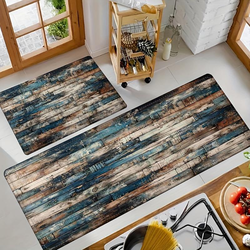 Vintage Wood Print Kitchen Rug - Heavy Equipment Grinder recensione e prezzo