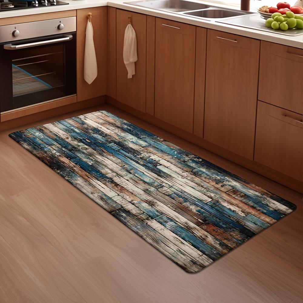 Vintage Wood Print Kitchen Rug - Heavy Equipment Grinder recensione e prezzo