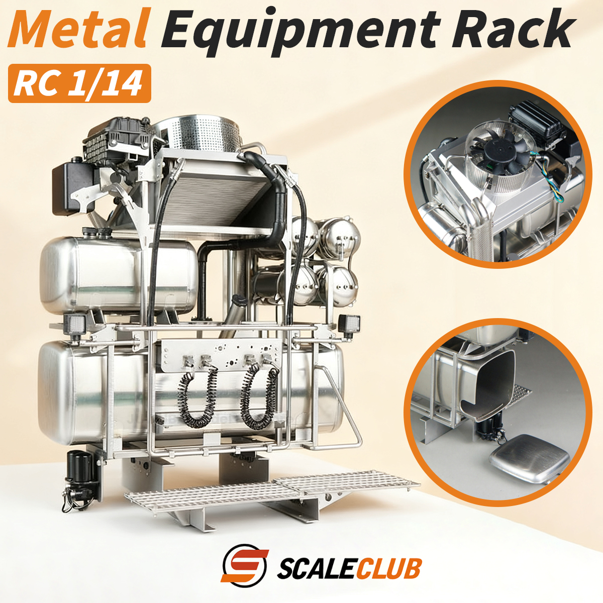 SCALECLUB Metal Equipment Rack - Heavy Equipment Haulers recensione e prezzo