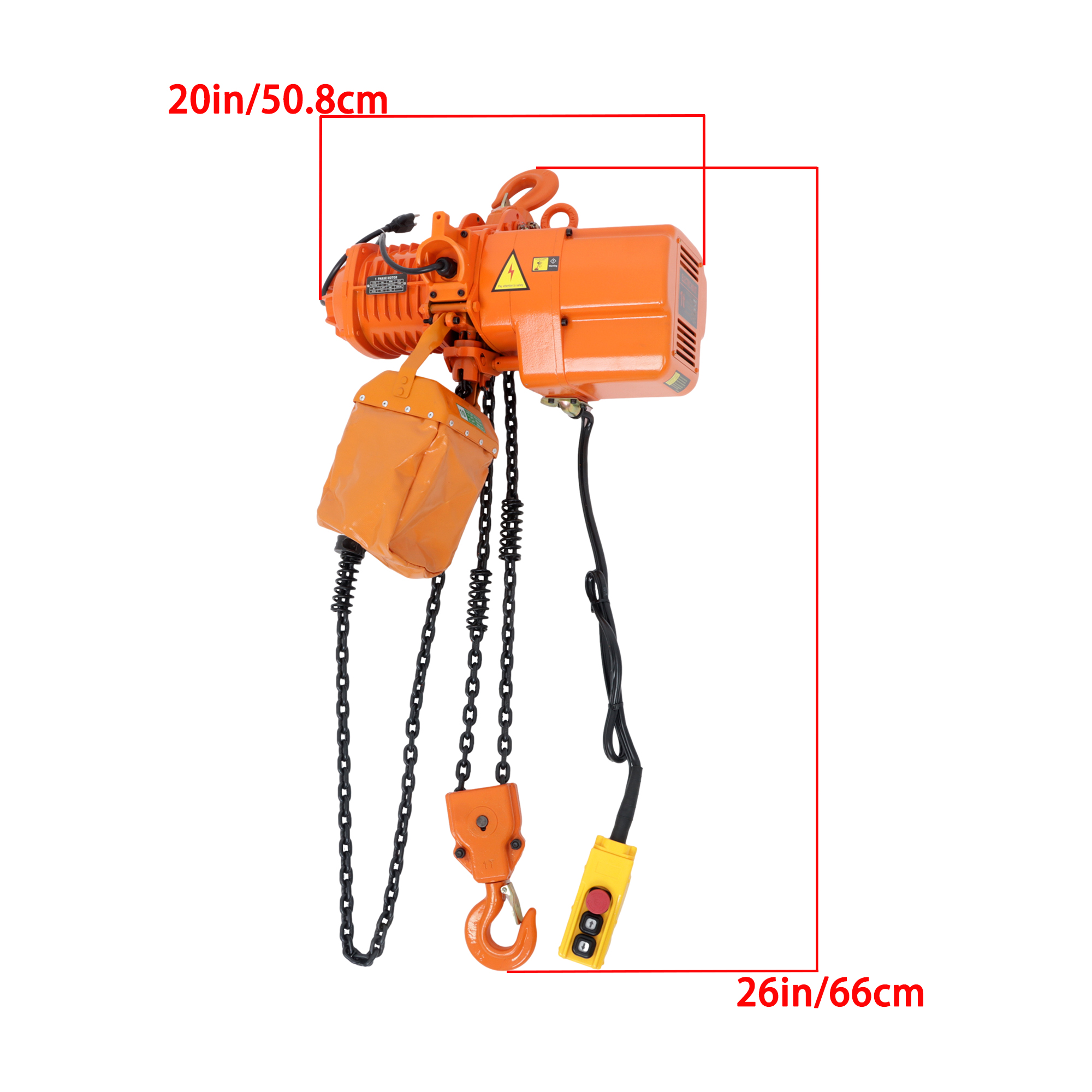 2200Lbs Electric Chain Hoist,  - Electric Chain Hoist recensione e prezzo
