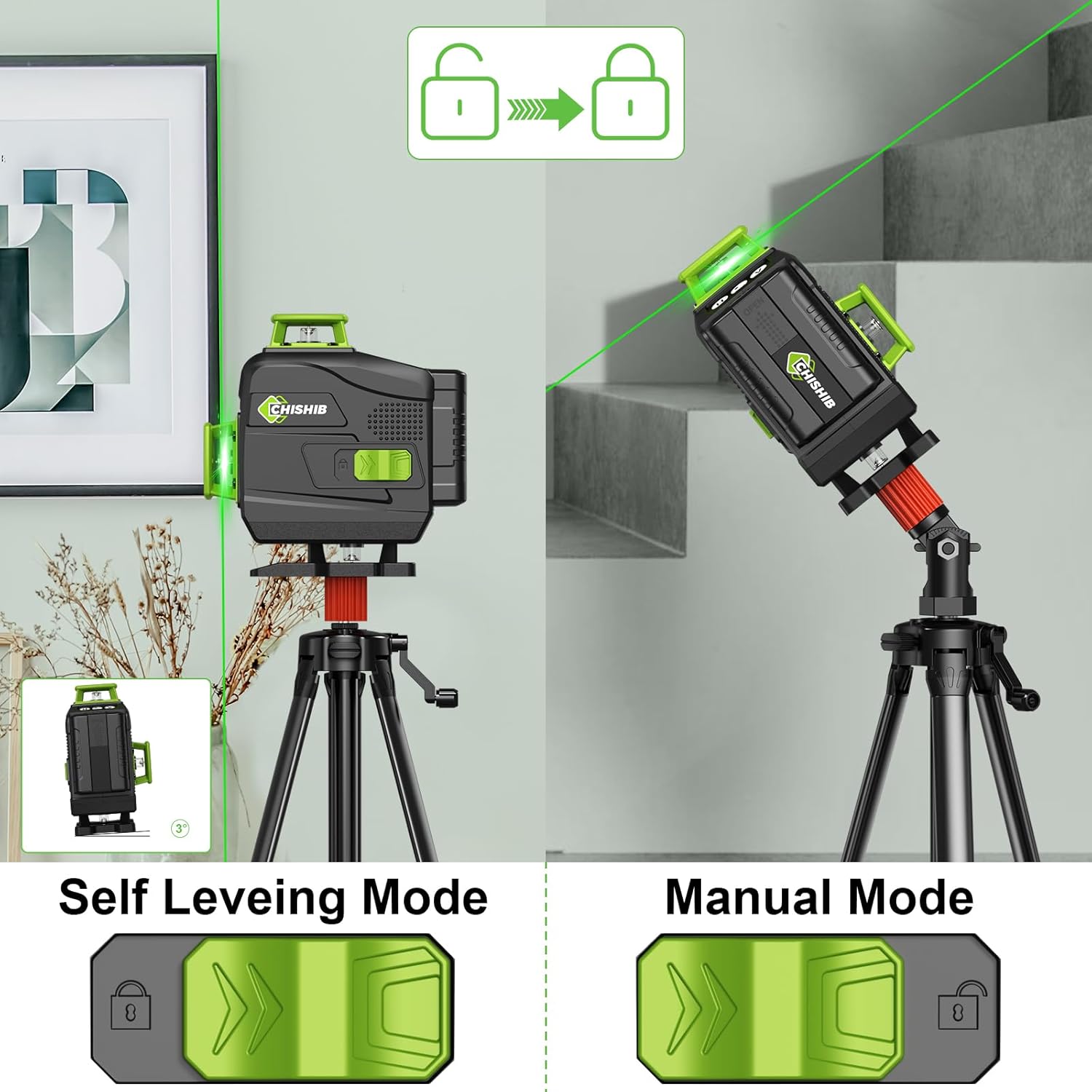 CHISHIB 4D 16 Lines Profession - Laser Level Rotary recensione e prezzo