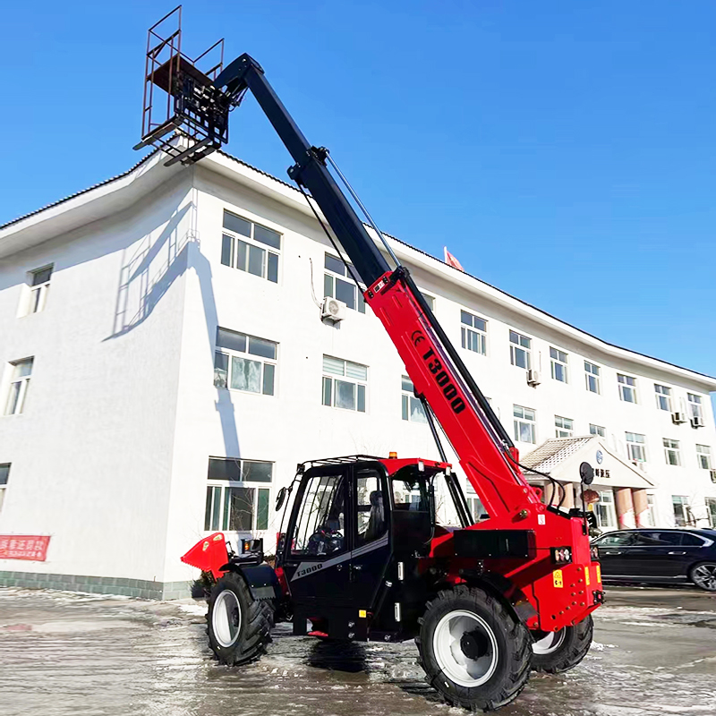 Heavy Duty 7M Reach Telehandle - Heavy Equipment Forklift recensione e prezzo
