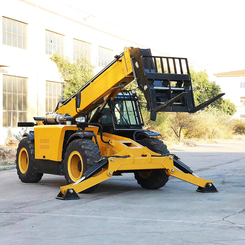 Heavy Duty 7M Reach Telehandle - Heavy Equipment Forklift recensione e prezzo