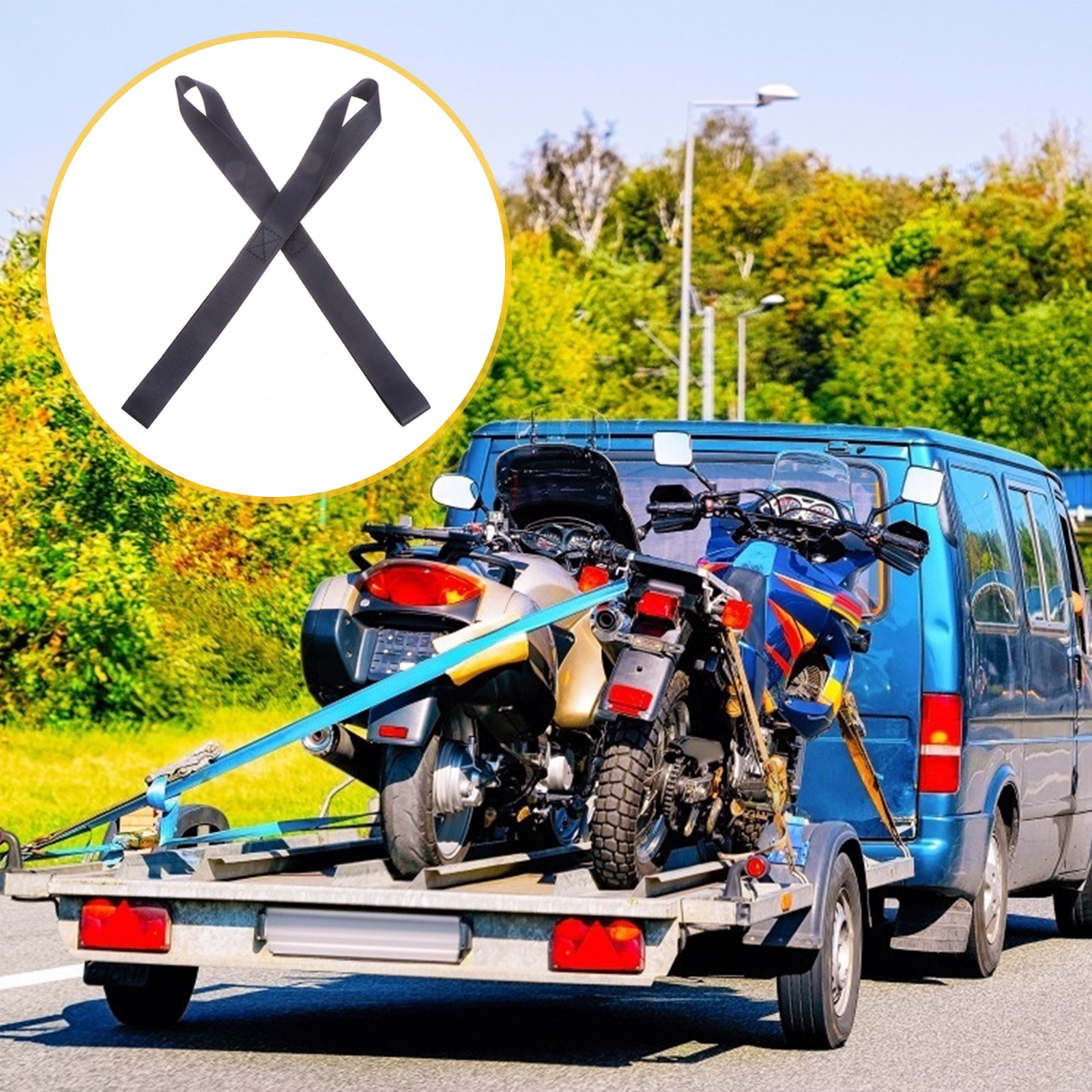 8Pcs Heavy Duty Loop Tie Down  - Heavy Equipment Hauling recensione e prezzo
