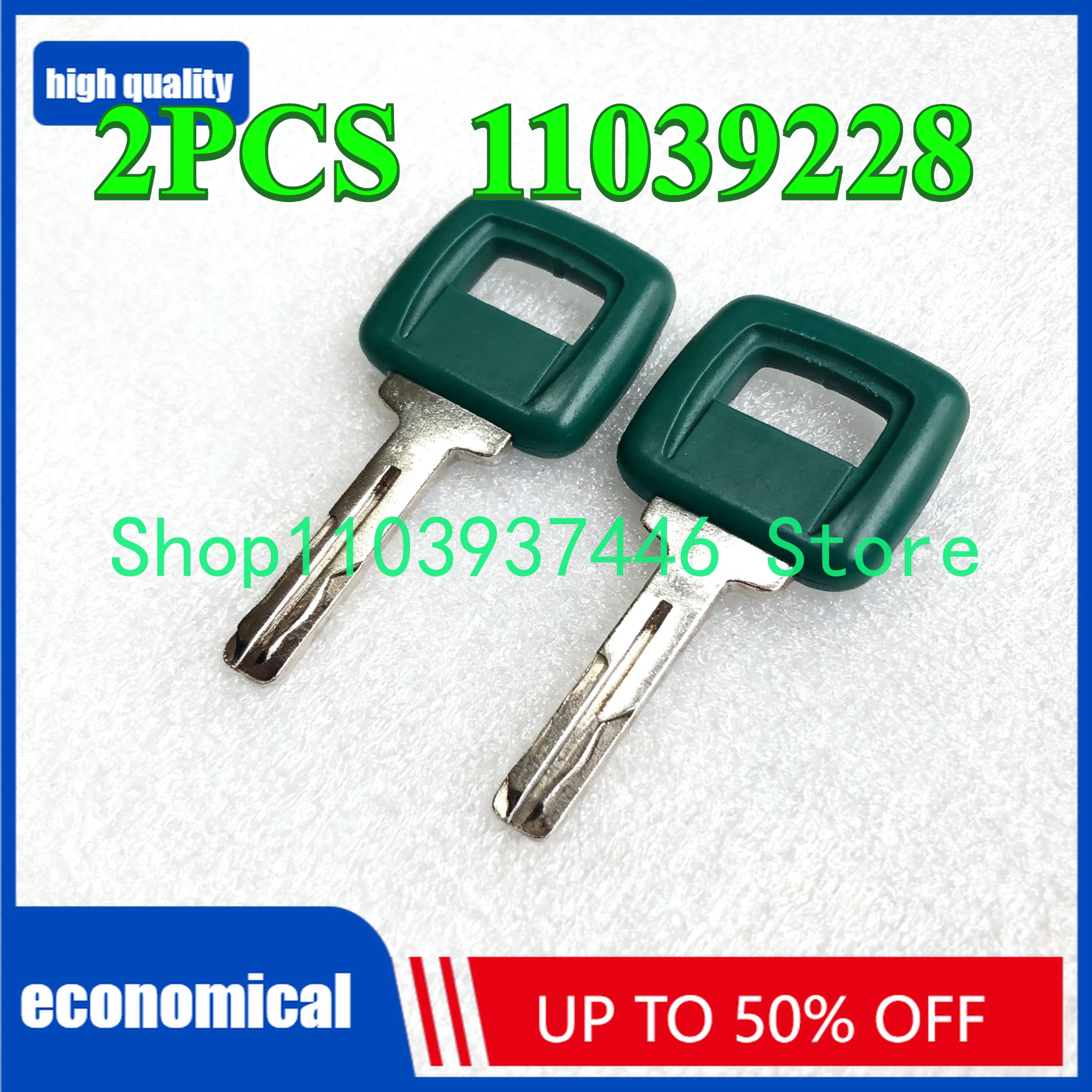 2PCS GREEN KEYS Heavy Equipmen - Heavy Equipment Hauling recensione e prezzo