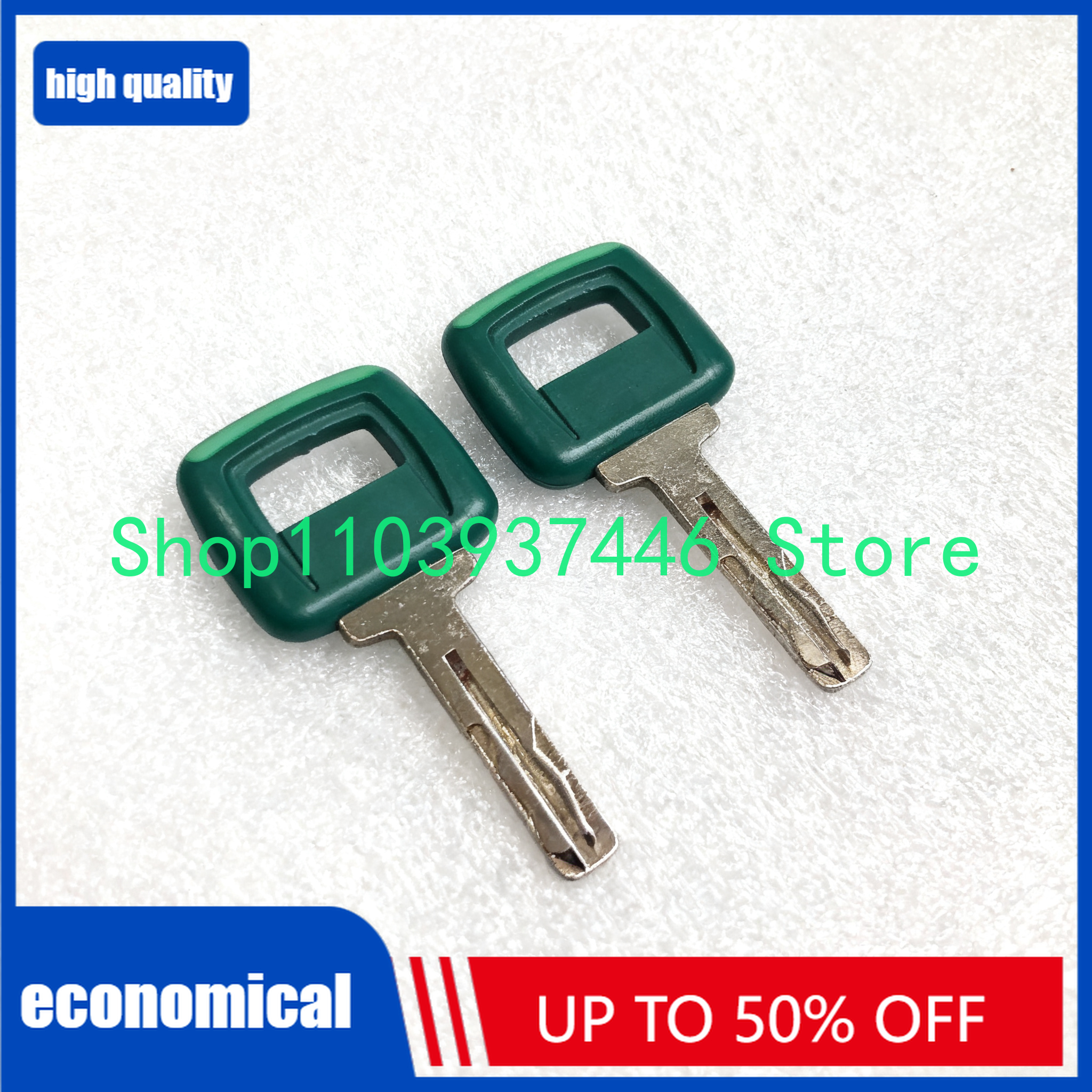 2PCS GREEN KEYS Heavy Equipmen - Heavy Equipment Hauling recensione e prezzo