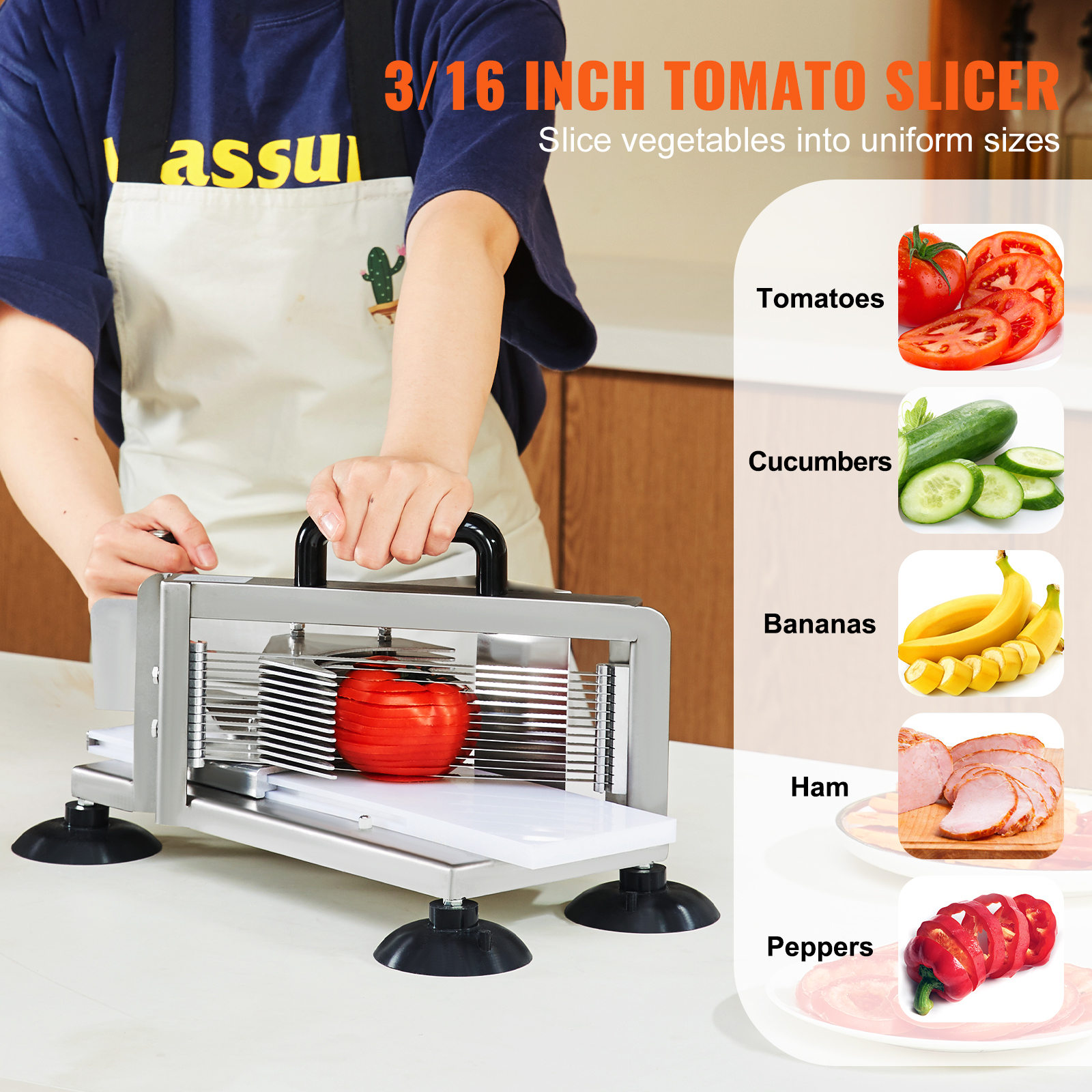 SucceBuy Tomato Slicer 3/16 in - Heavy Equipment Grinder recensione e prezzo