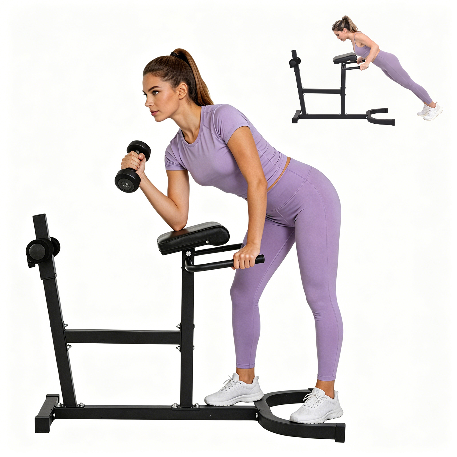 Heavy Duty Roman Chair Hyperex - Heavy Equipment Gym recensione e prezzo