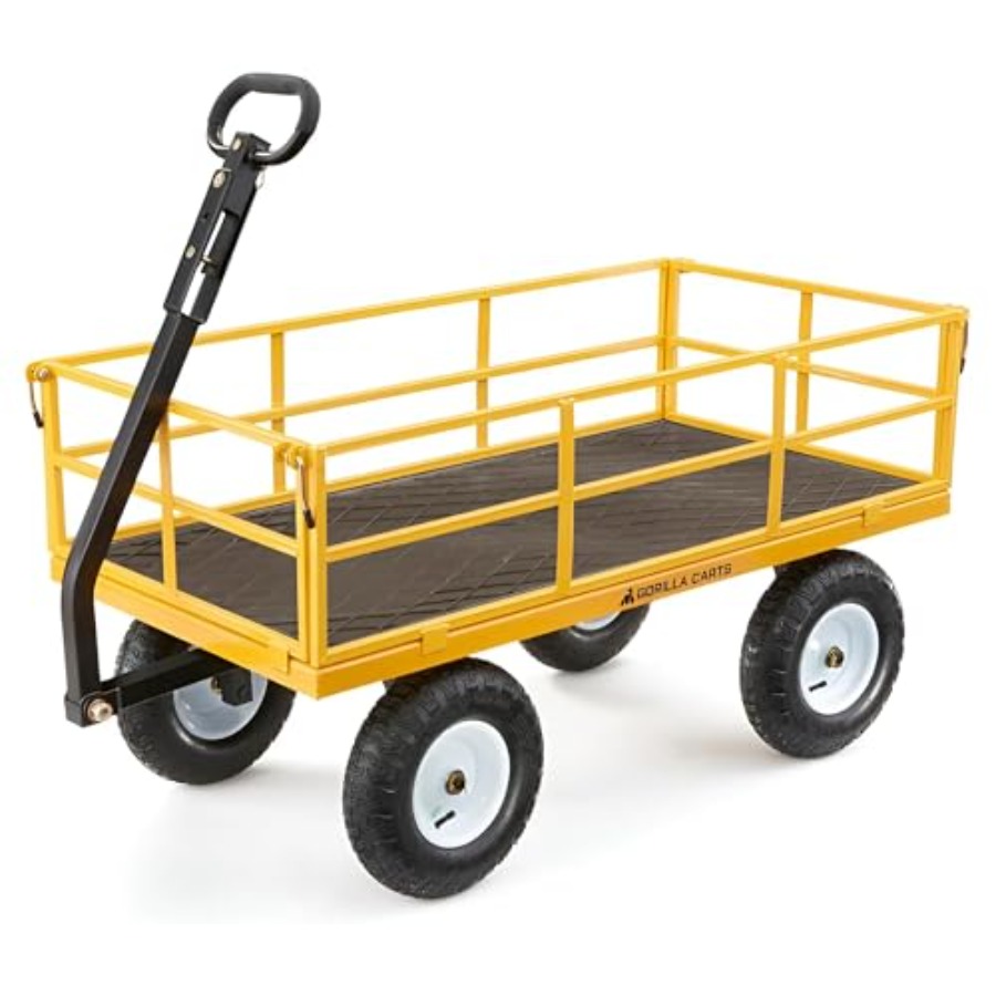 Heavy Duty Utility Cart All Te - Heavy Equipment Yard recensione e prezzo