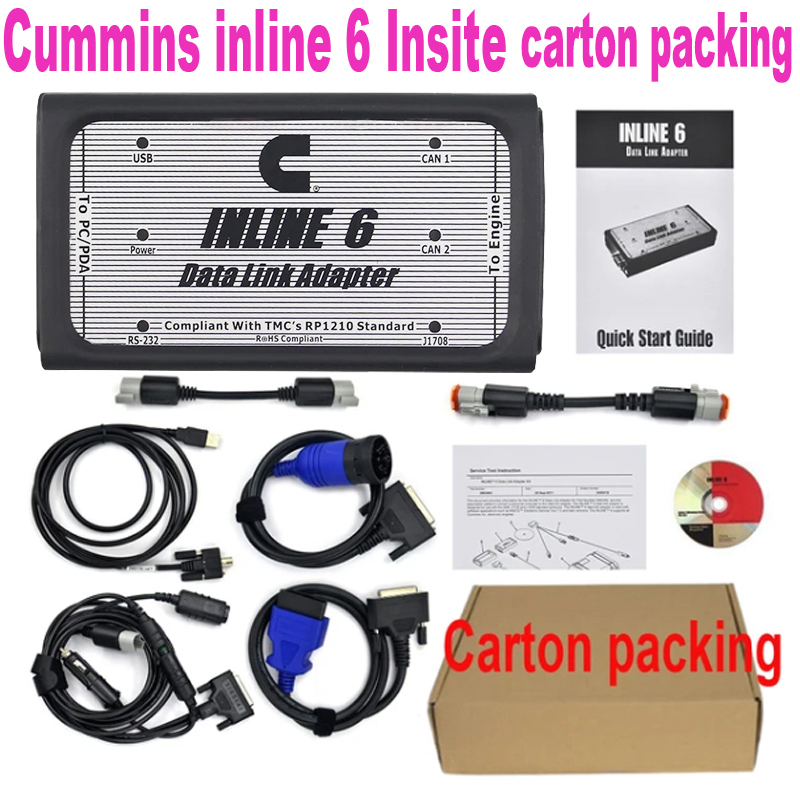 Cummins INLINE 6 data link For - Heavy Equipment Diagnostic Tool recensione e prezzo