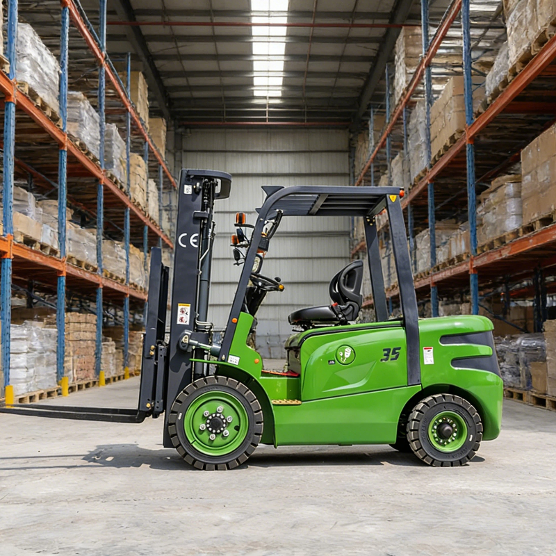 3.5Ton Four Wheel Electric For - Heavy Equipment Forklift recensione e prezzo