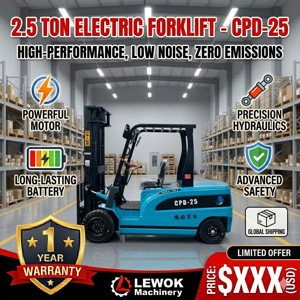 Electric Forklift Pallet Stack - Heavy Equipment Forklift recensione e prezzo