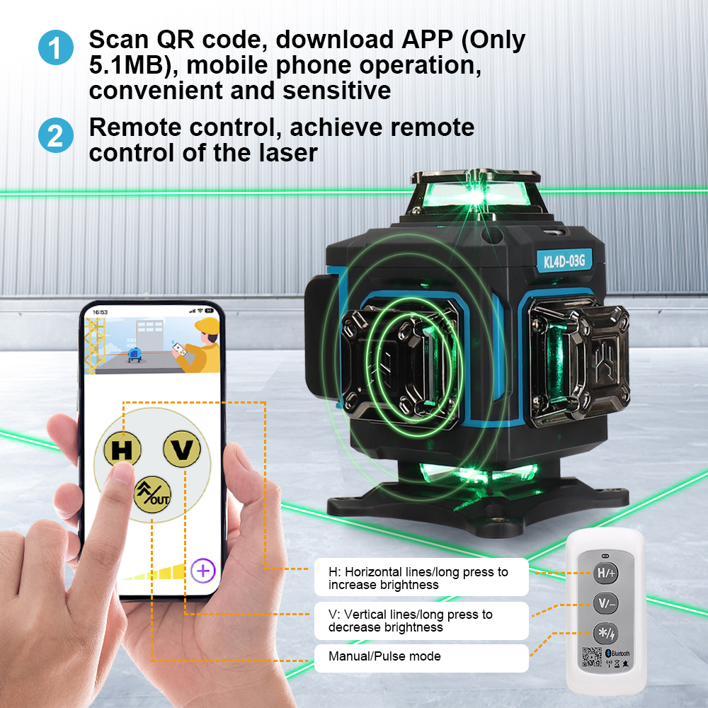 KEZERS Display Green Laser Lev - Laser Level Rotary recensione e prezzo