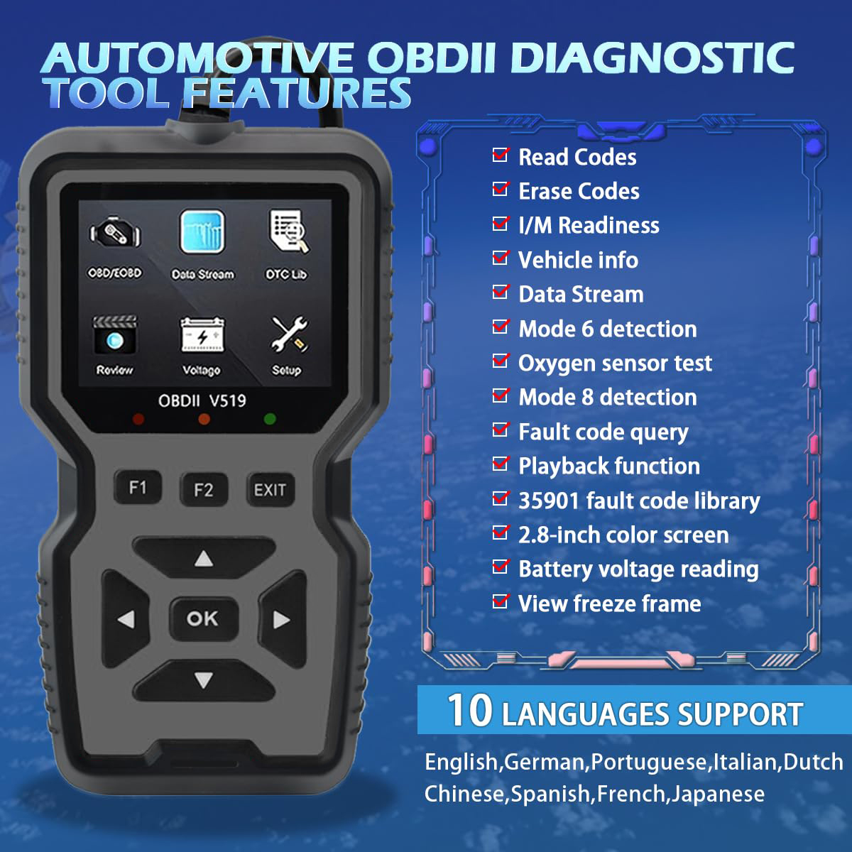 Professional Obd2 Diagnostic T - Heavy Equipment Diagnostic Tool recensione e prezzo