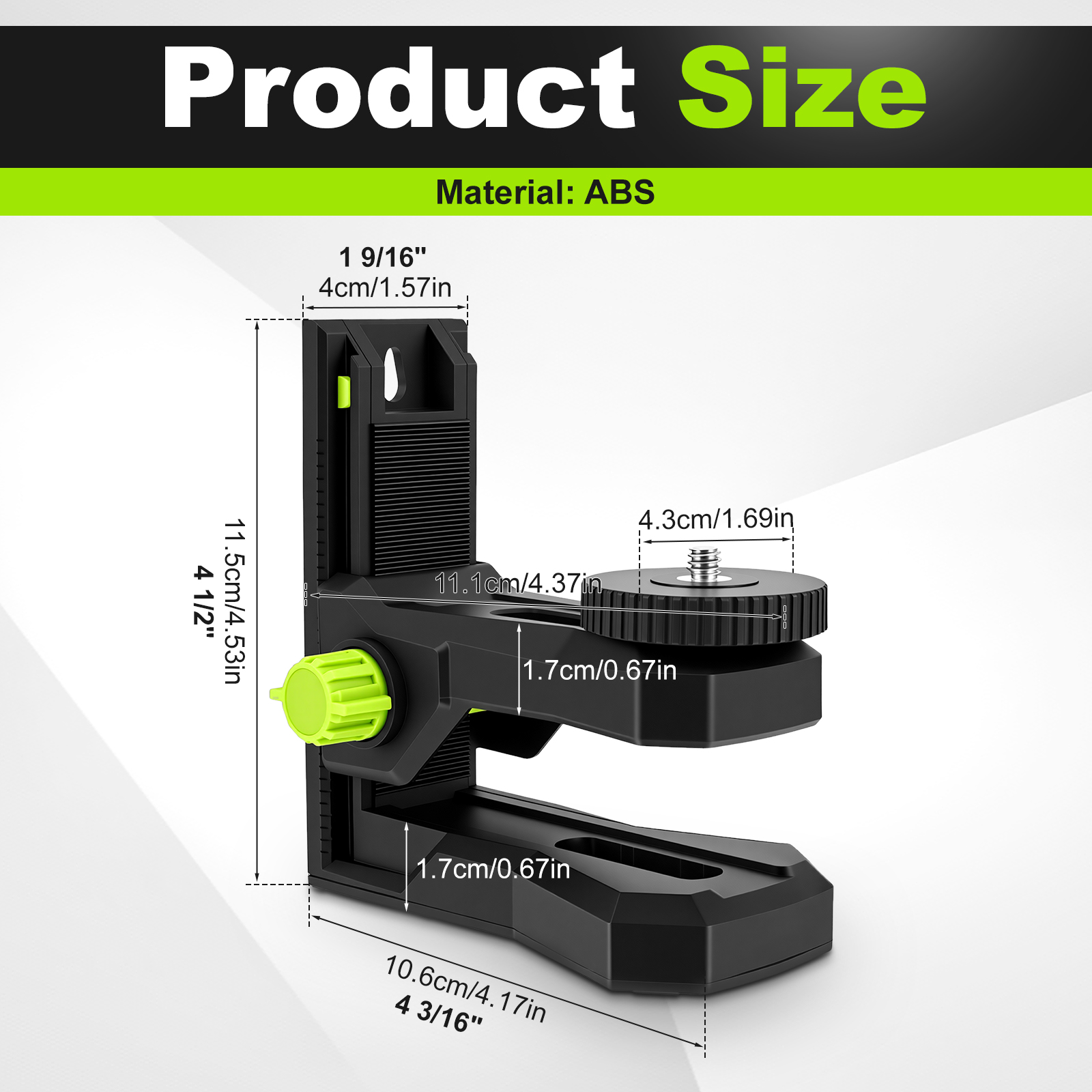 L-Shape Magnetic Bracket Base  - Laser Level Rotary recensione e prezzo