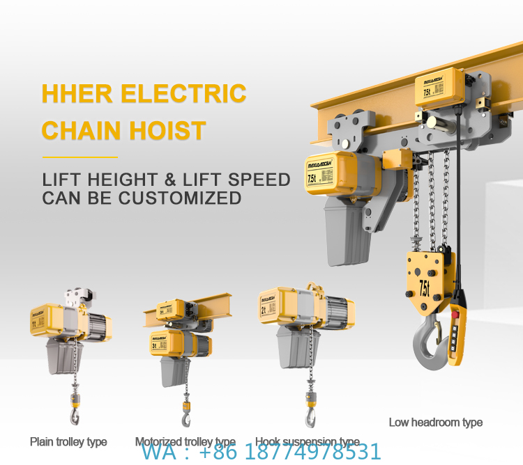 Popular High Quality Low Headr - Electric Chain Hoist recensione e prezzo