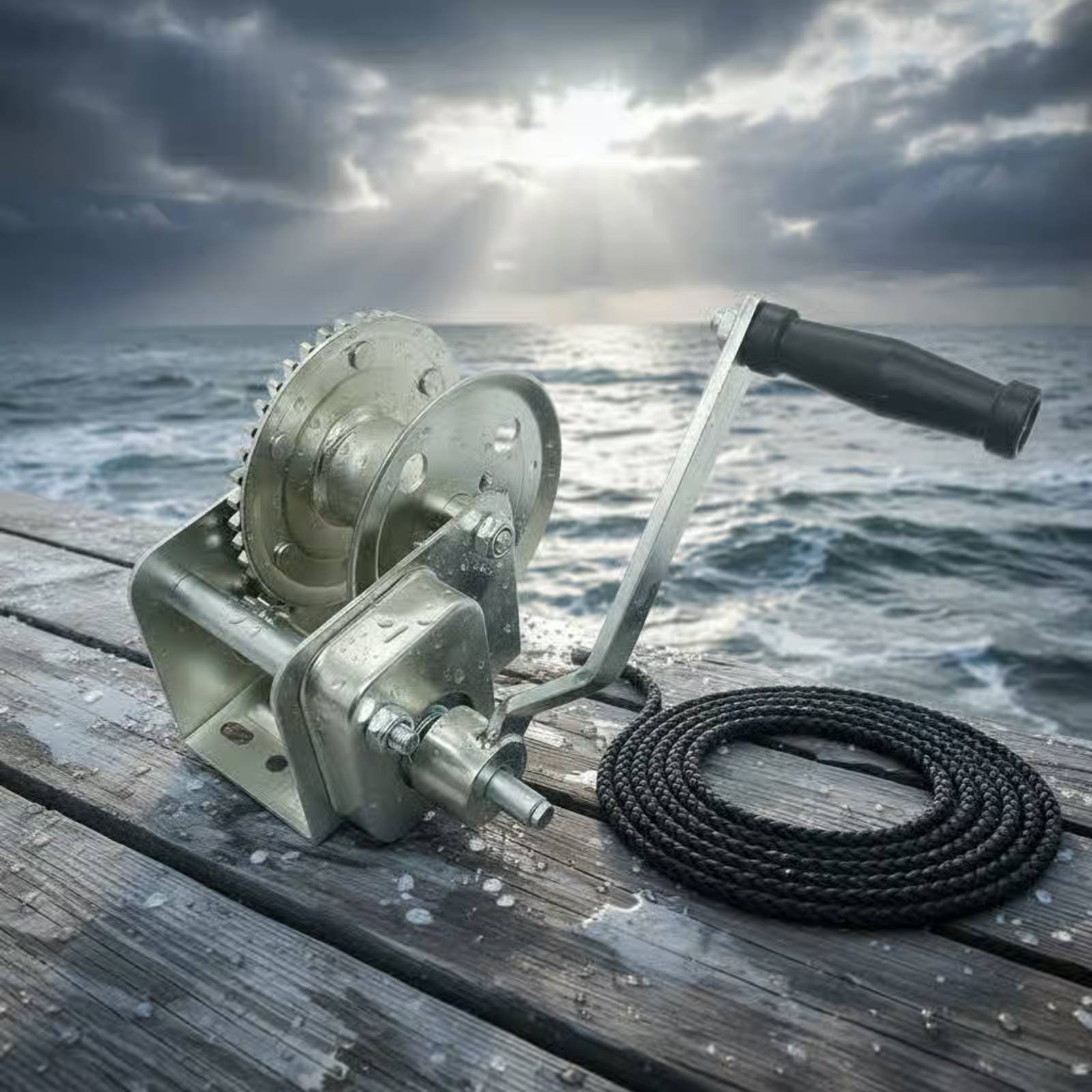 1200 Lb Brake Winch Bidirectio - Heavy Equipment Hauling recensione e prezzo