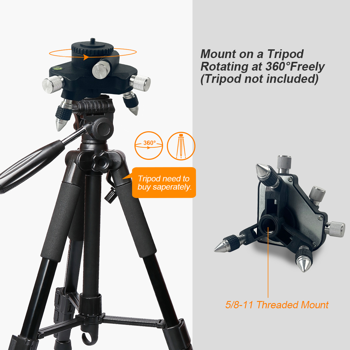 Adjustable Rotation Bracket La - Laser Level Rotary recensione e prezzo