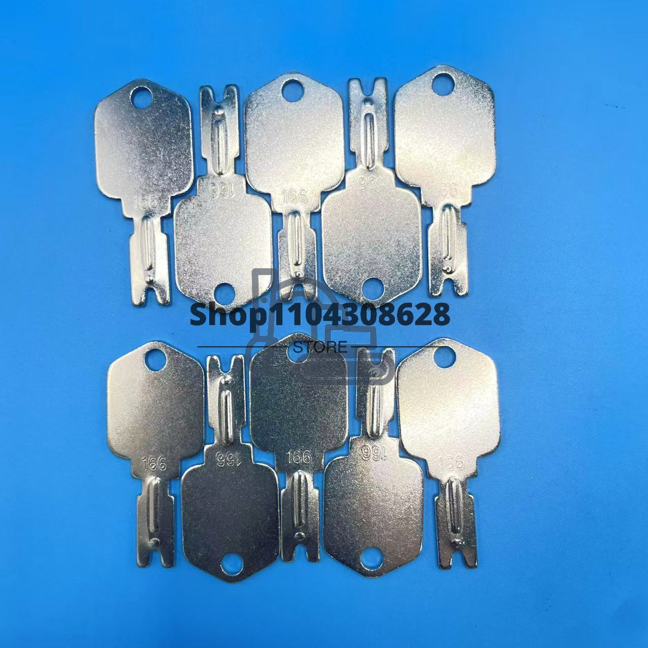 10PCS 166 Ignition Keys Forkli - Heavy Equipment Forklift recensione e prezzo
