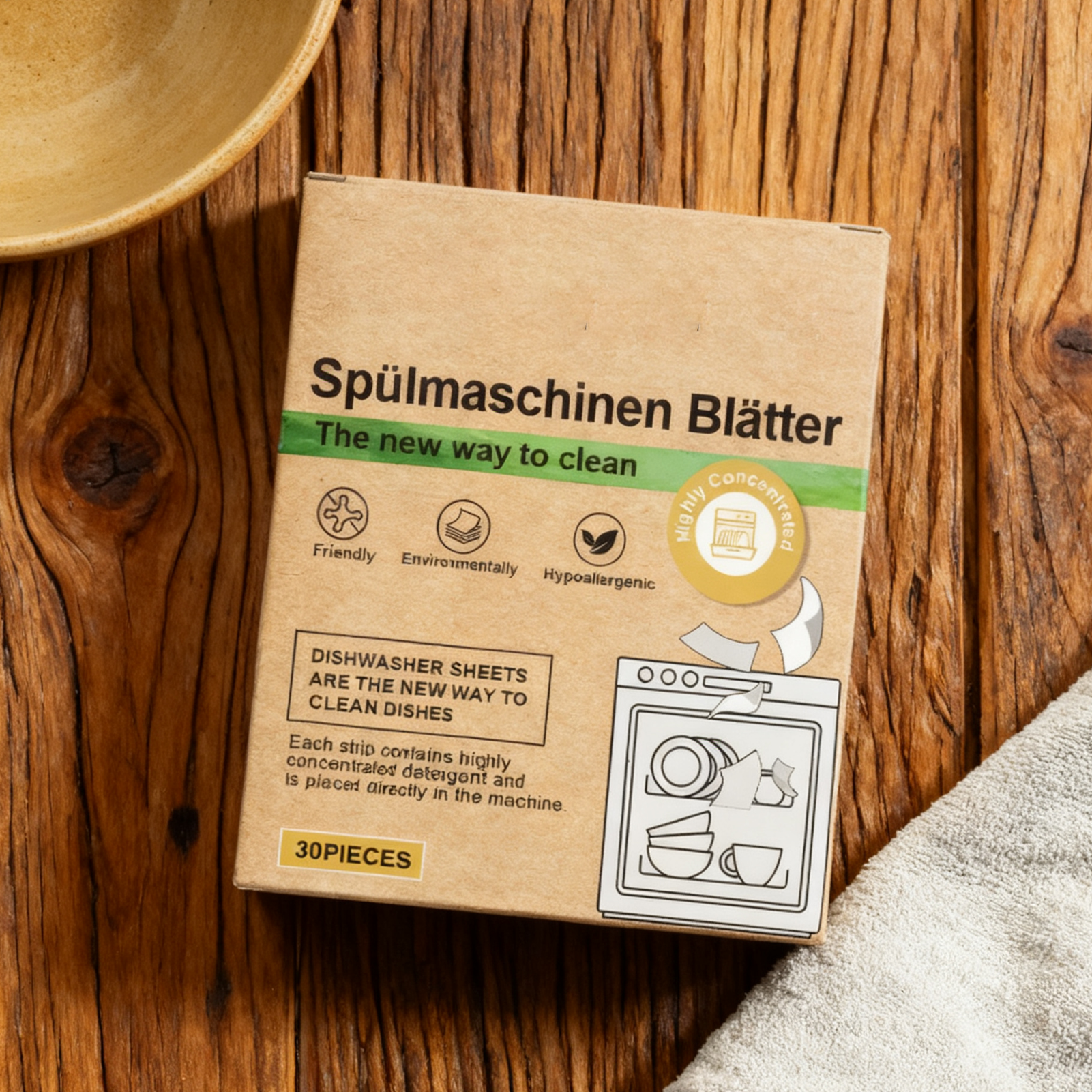 Dishwasher Cleaner Tablets, 30 - Heavy Equipment Grinder recensione e prezzo