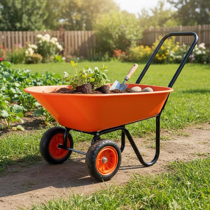 Garden Trolley 5 Cu. Ft. 397 l - Heavy Equipment Hauling recensione e prezzo