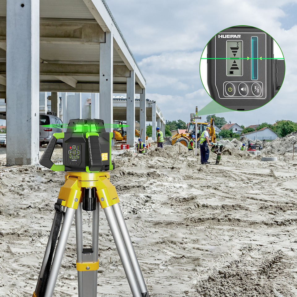 Laser Level Huepar RL300HVG, I - Laser Level Rotary recensione e prezzo