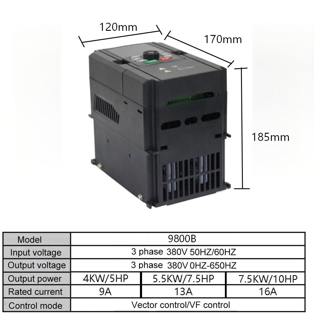 Heavy Load Vector VFD WK9800B  - Heavy Equipment Vector recensione e prezzo