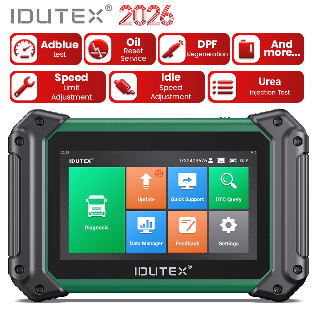 IDUTEX TS710 HD Heavy Duty Tru - Heavy Equipment Diagnostic Tool recensione e prezzo