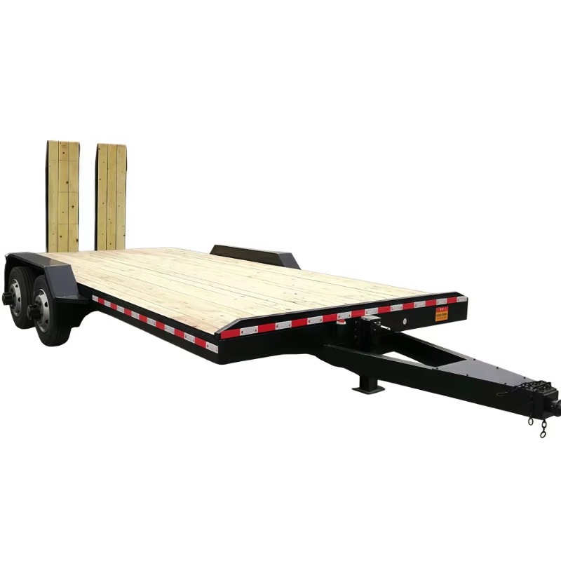 Tandem Axle Wood Deck Equipmen - Heavy Equipment Hauling recensione e prezzo
