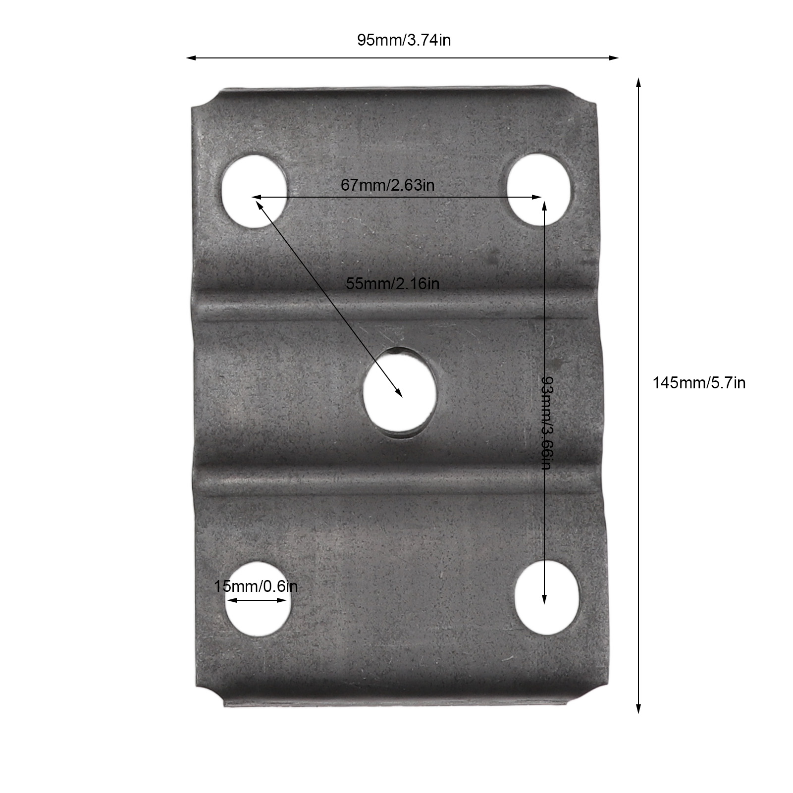 3 Inch 5200 to 7000lb U Bolt K - Heavy Equipment Hauling recensione e prezzo