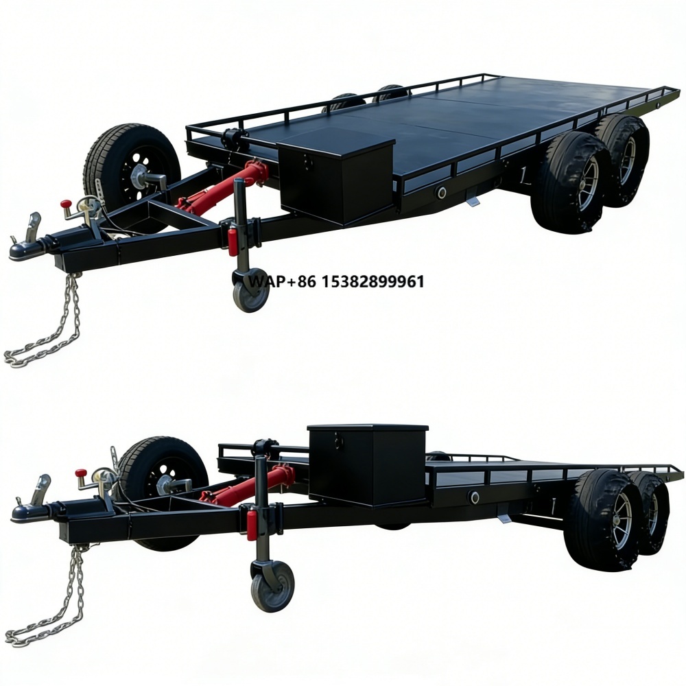 Heavy-Duty Double Axle Steel C - Heavy Equipment Haulers recensione e prezzo