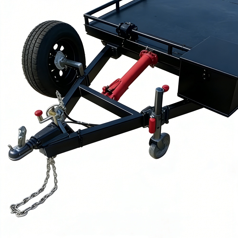 Heavy-Duty Double Axle Steel C - Heavy Equipment Haulers recensione e prezzo