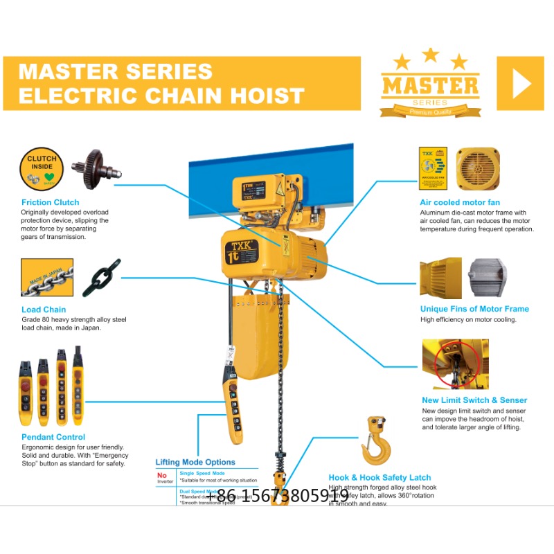 TXK 3 Tons  Electric Chain Hoi - Electric Chain Hoist recensione e prezzo