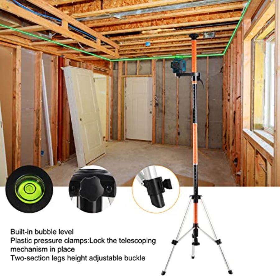 Laser Level Pole with Tripod12 - Laser Level Rotary recensione e prezzo