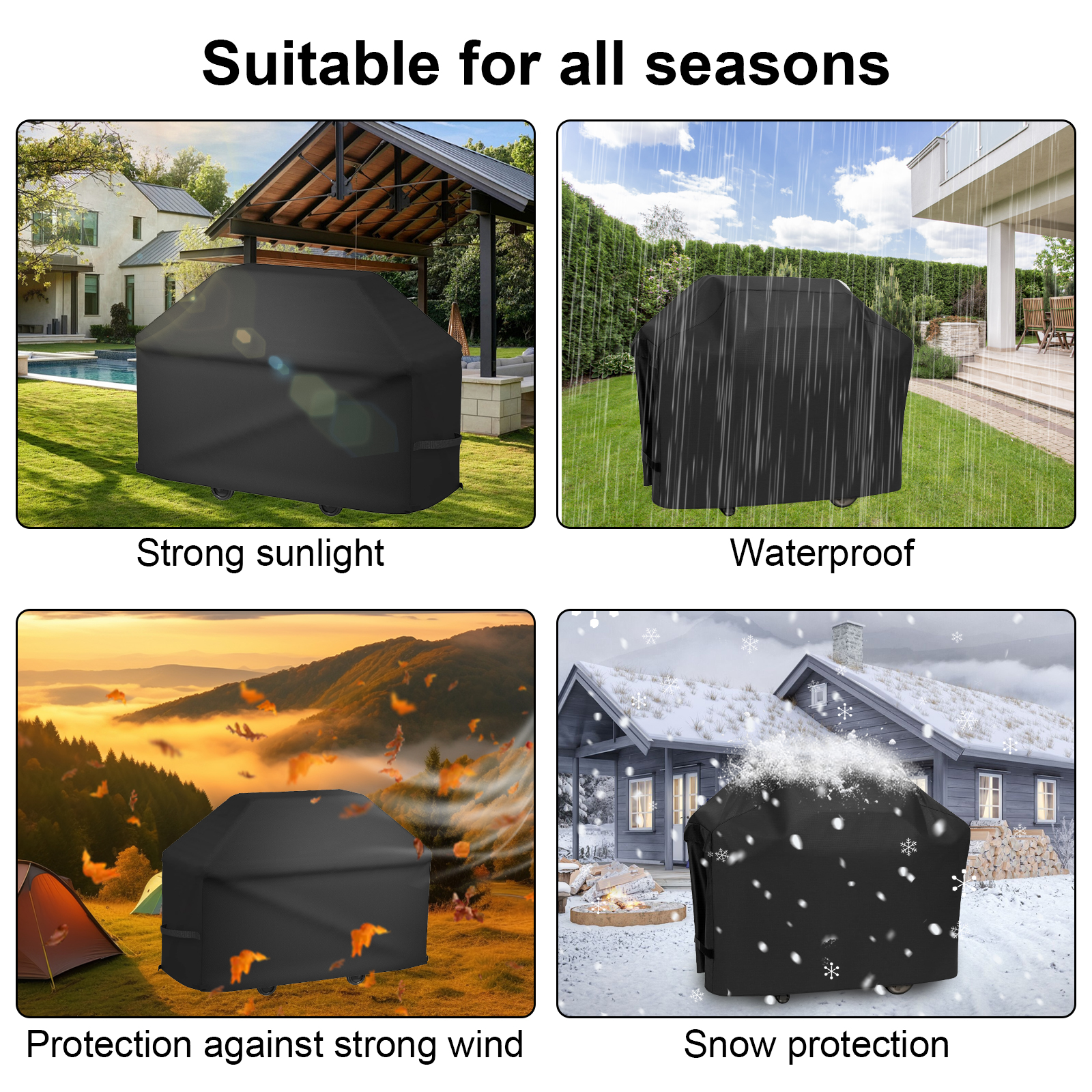 New BBQ Grill Barbeque Cover A - Heavy Equipment Grinder recensione e prezzo