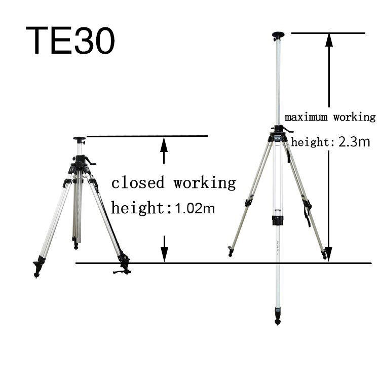 TE30 2.3m Economic Heavy Duty  - Laser Level Rotary recensione e prezzo